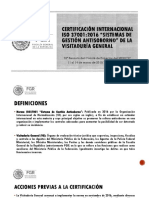 ISO 37001 Aplicación