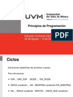UVM - Principios de Programacion - 03 Ciclos