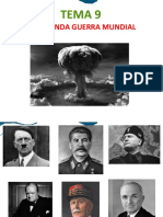 Tema 9 - Segunda Guerra Mundial PDF