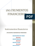 Instrumentos Financieros