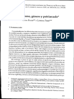 Feminismo, Género y Patriarcado - Alda Facio y Lorena Fries PDF