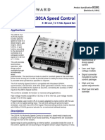 2301A Speed Control: Applications