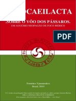 Sistema simples de leitura do voo dos pássaros para culturas célticas ibéricas