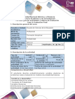 Guía de Actividades y Rúbrica de Evaluación - Fase 5 - Evaluación Final