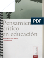 Watty, Patricia - Pensamiento critico en educacion.pdf