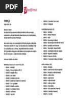 Roteiro das finanças 