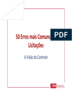 50 erros mais comuns em Editais de Licitações.pdf