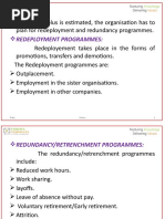 Redeployment Programmes:: Date Name