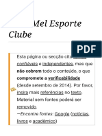 Doce Mel Esporte Clube - Wikipédia, A Enciclopédia Livre