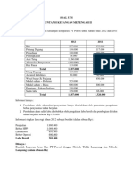 SOAL UTS Akuntansi Keuangan Menengah 2