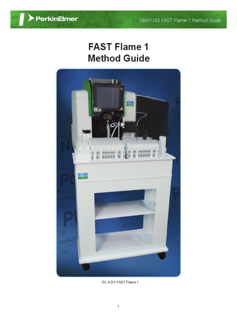 09931265A FAST Flame 1 Method Guide PDF | PDF | Applied And ...