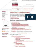 Firefox Portable FAQ