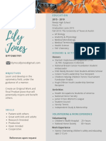 Updated Resume For Printing