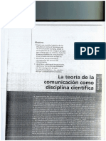 La Teoría de La Comunicación - Capitulo 1 - 2 - Fernandez & Galguera