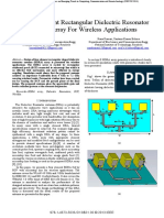 A Four Element Rectangular Dielectric Resonator Antenna Array For Wireless Applications