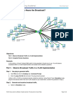 3.1.1.5 Packet Tracer - Who Hears The Broadcast Instructions PDF