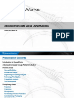 Advanced Concepts Group ACG Overview