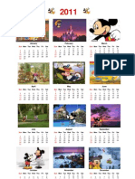 Mickey Calendar 1