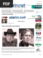 Olavo de Carvalho e Steve Bannon