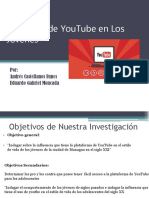 Influencia de YouTube en Los Jóvenes