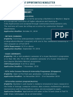 Newsletter Student Opp PDF