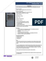 Technical Specification - Low Temp Sterilizer LTSF
