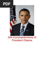 Download 244 Accomplishments of President Obama by Jed Diamond SN40984370 doc pdf