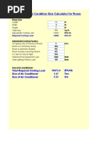 Air Condition Size Calculator (1.1.19)