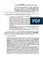 El Clima Su Dinámica e Elemento Integrantes y Los Factores de Modificaciones