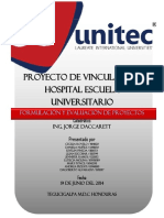 Informe Final Proyecto Ejecutado Unitec Junio 2014