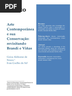  Cesare Brandi x Salvador Munoz