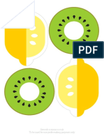 Fruit Garland Kiwi Lemon PDF