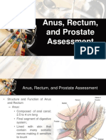 Anus, Rectum, and Prostate Assessment