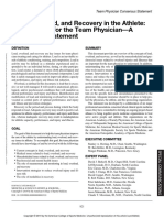 Load Overload and Recovery in Athlete (2019)