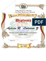 Diploma Luisana