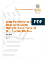 Report: Multiyear Rate Plans For U.S. Electric Utilities