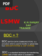 BDC&LSMW PDF