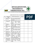 Indikator Mutu Pelayanan Imunisasi