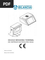 Manual Indicador Bilanciai DD10