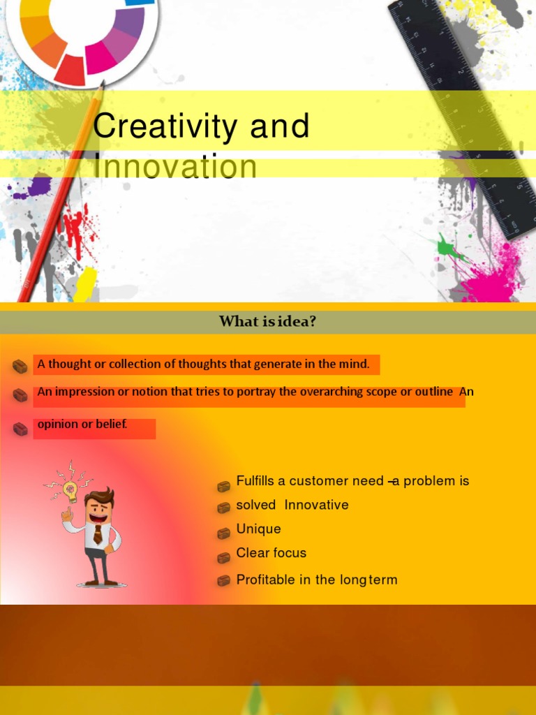 Understanding Creativity and Innovation | PDF | Innovation | Idea
