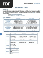 Passive Voice First Part