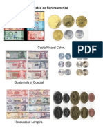 Monedas y Billetes de Centroamérica