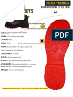 Bota Industrial Estilo 3005 4x4: Lrcolor: Cafe