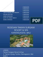Redesain Taman Surgawi Resort & Spa