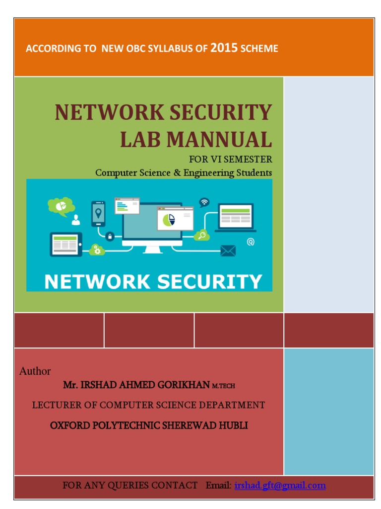 Network Security LAB Manual For Diploma PDF Transmission Control