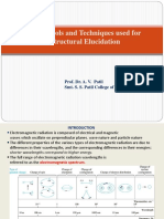 Various Tools and Techniques Used For Structural Elucidation