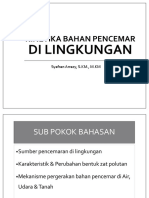 AKL3-Kinetika Bahan Pencemar Lingkungan PDF