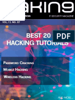 Best 20 Hacking Tutorials