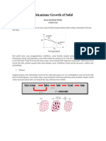 Mekanisme Growth of Solid-Dikonversi