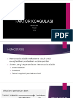 Faktor Koagulasi Hemostasis(1)